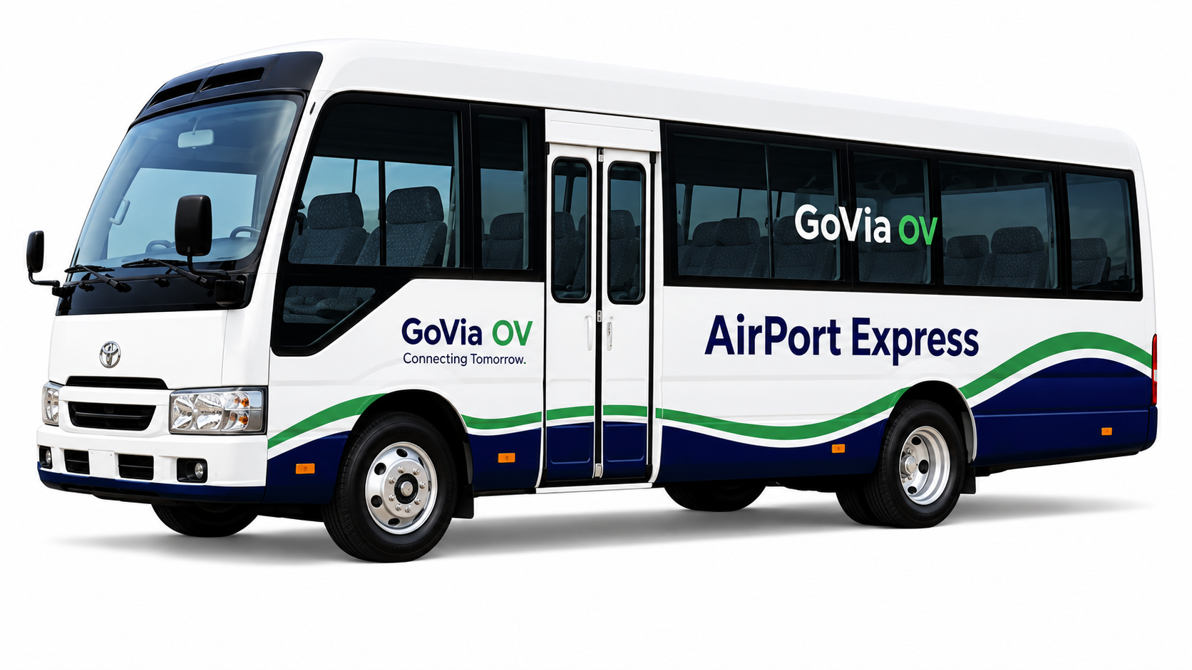 GoVia Airport Express shuttle bus