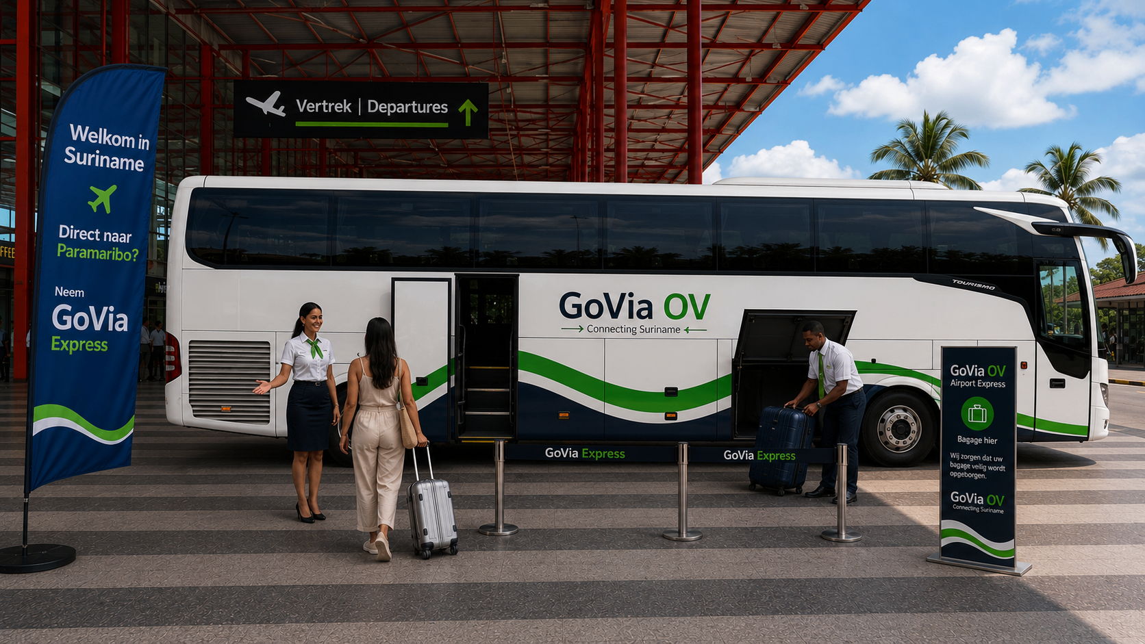 GoVia Express Connect at the hub